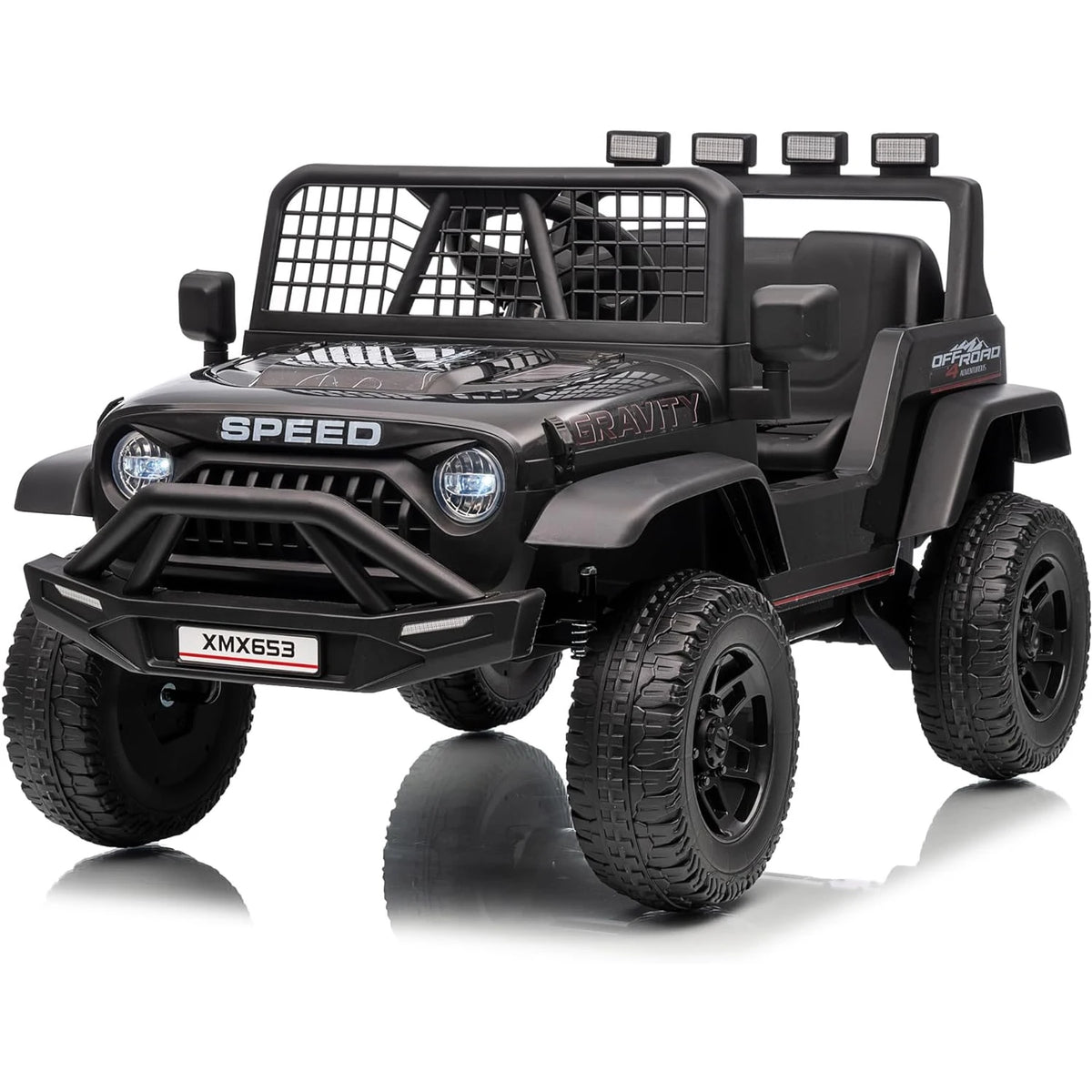 HiMiss Kids Electric Ride On Truck With Parent Remote Control