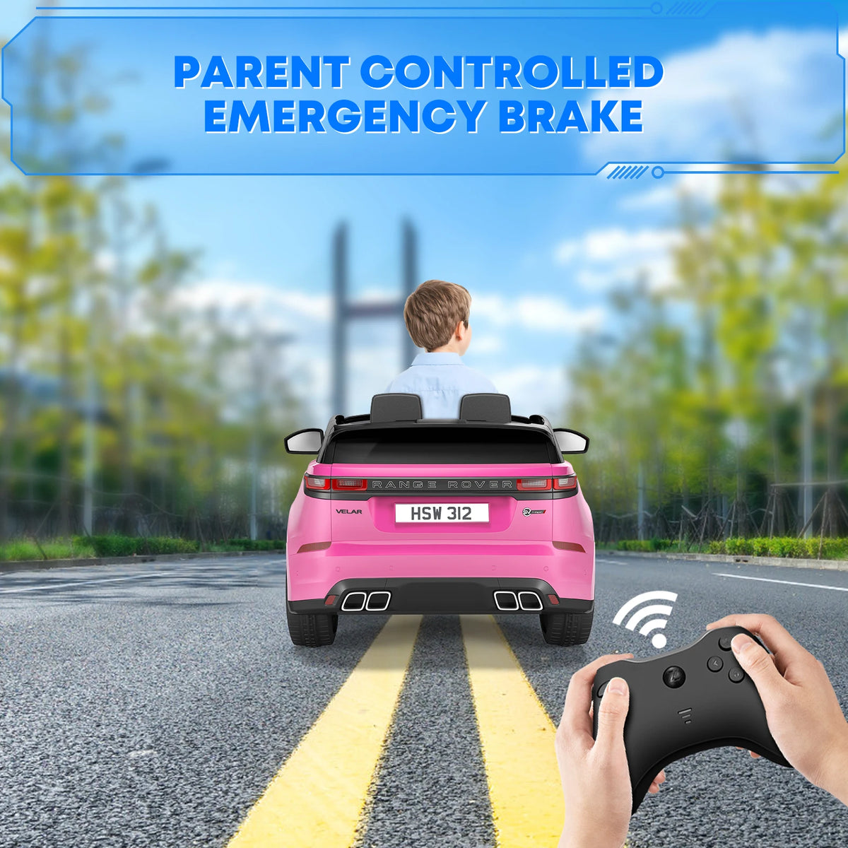 HobbyLane Electric Ride On Car For Kids With Remote Control