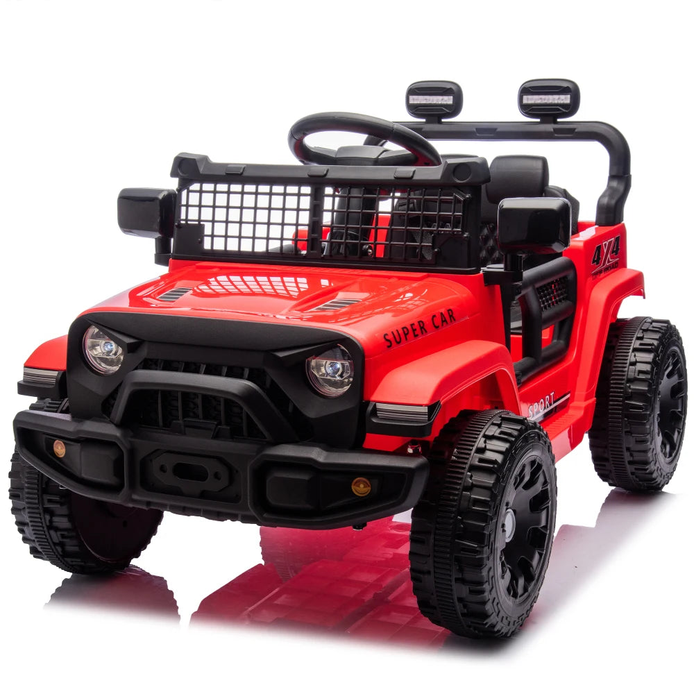 Kids Electric Ride On Car With Parent Control Bluetooth Audio