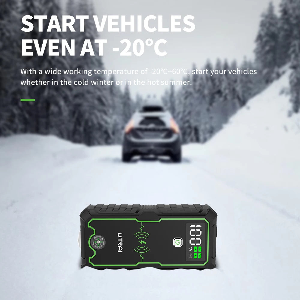 Utrai Portable Jump Starter Power Bank Car Booster
