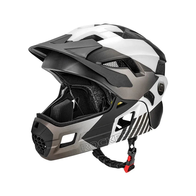Rockbros Kids Full Face Cycling Helmet With Eight Air Vents