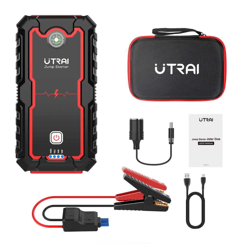 Utrai 20000mAh Car Jump Starter Power Bank Fast Charge