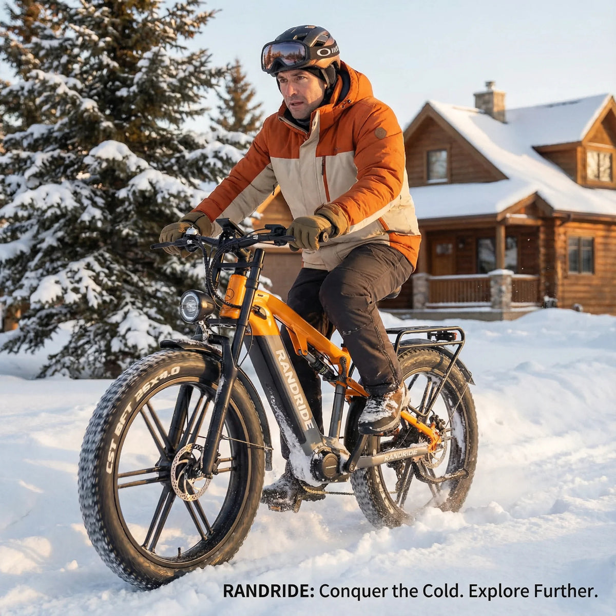 Randride 2000W Electric Mountain Bike With 48V Lithium Battery