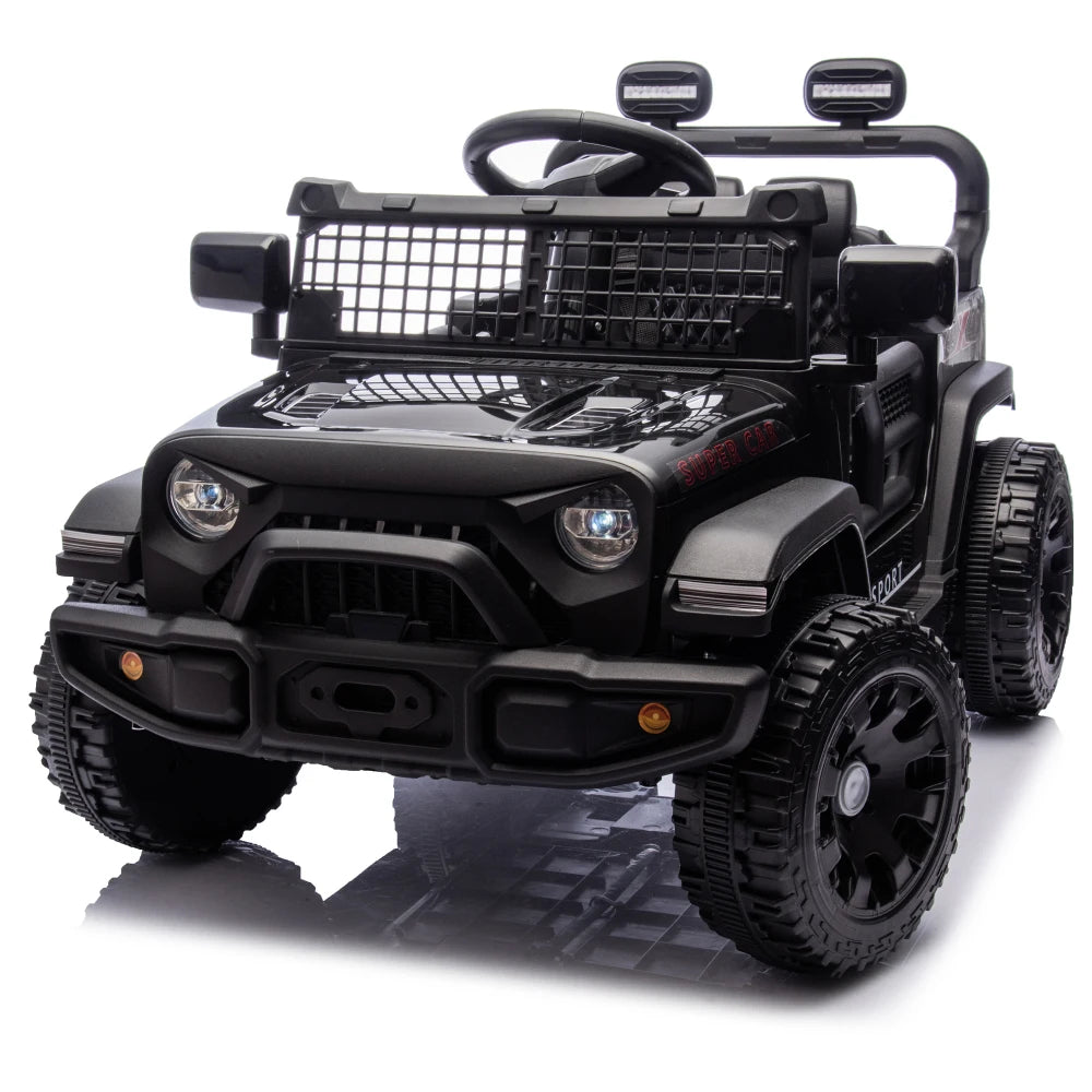 Kids Electric Ride On Car With Parent Control Bluetooth Audio