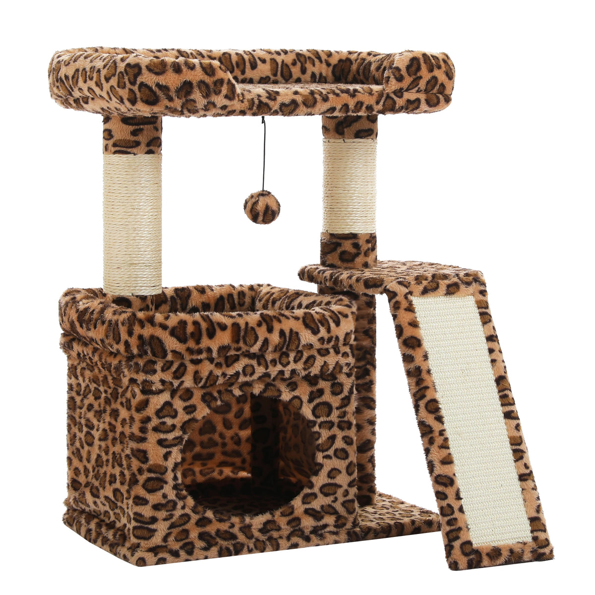 Pawz Road Three Tier Cat Tower With Sisal Scratching Post