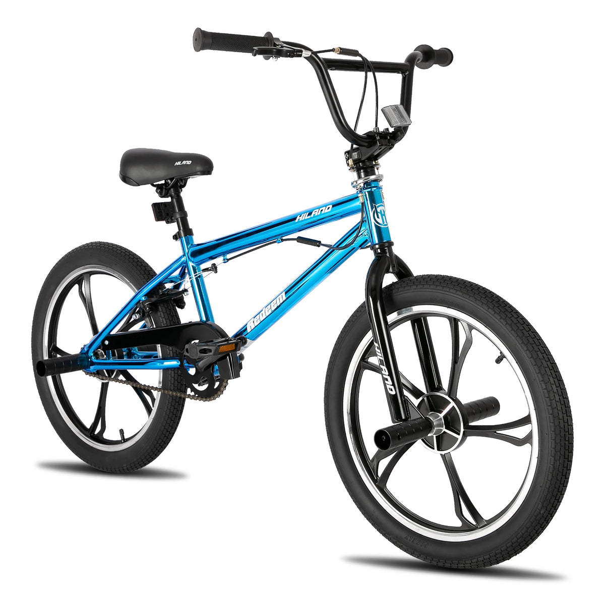 Hiland Kids Steel Freestyle BMX Bicycle With Four Pegs