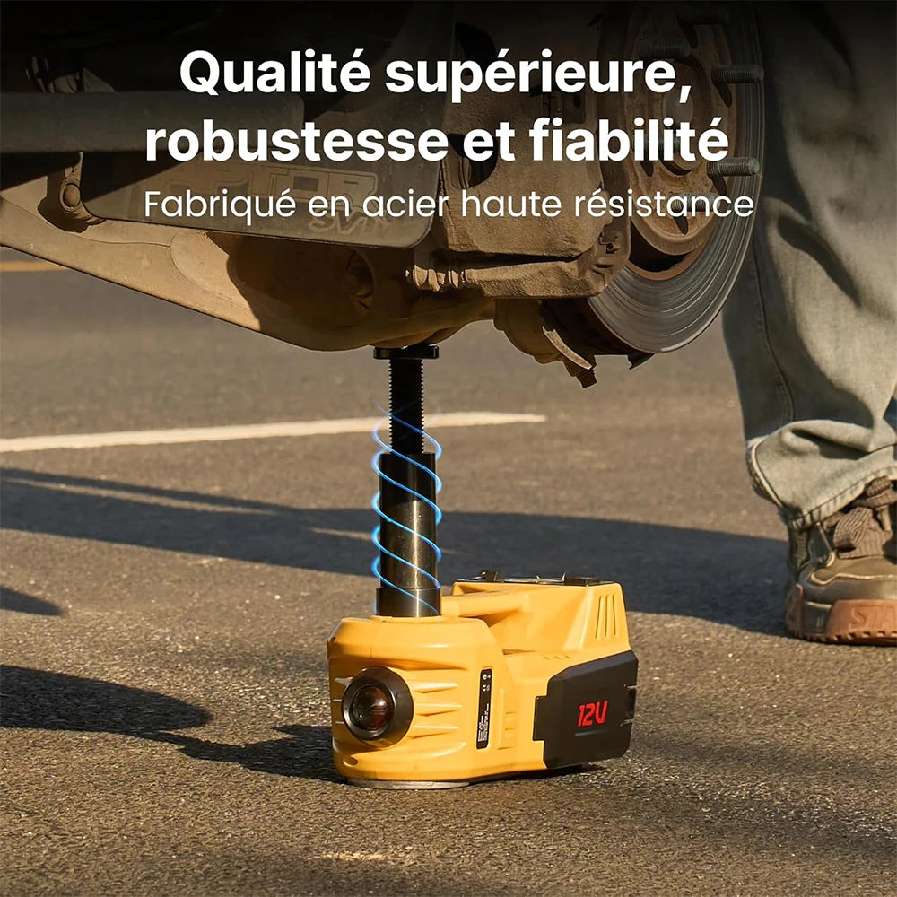 Taskstar Electric Hydraulic Car Jack With Built In Inflator