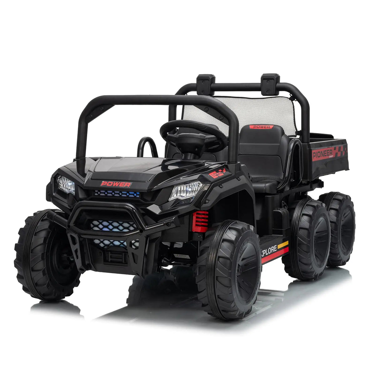 Kids 24V 4WD Electric Ride On Truck With Parental Remote