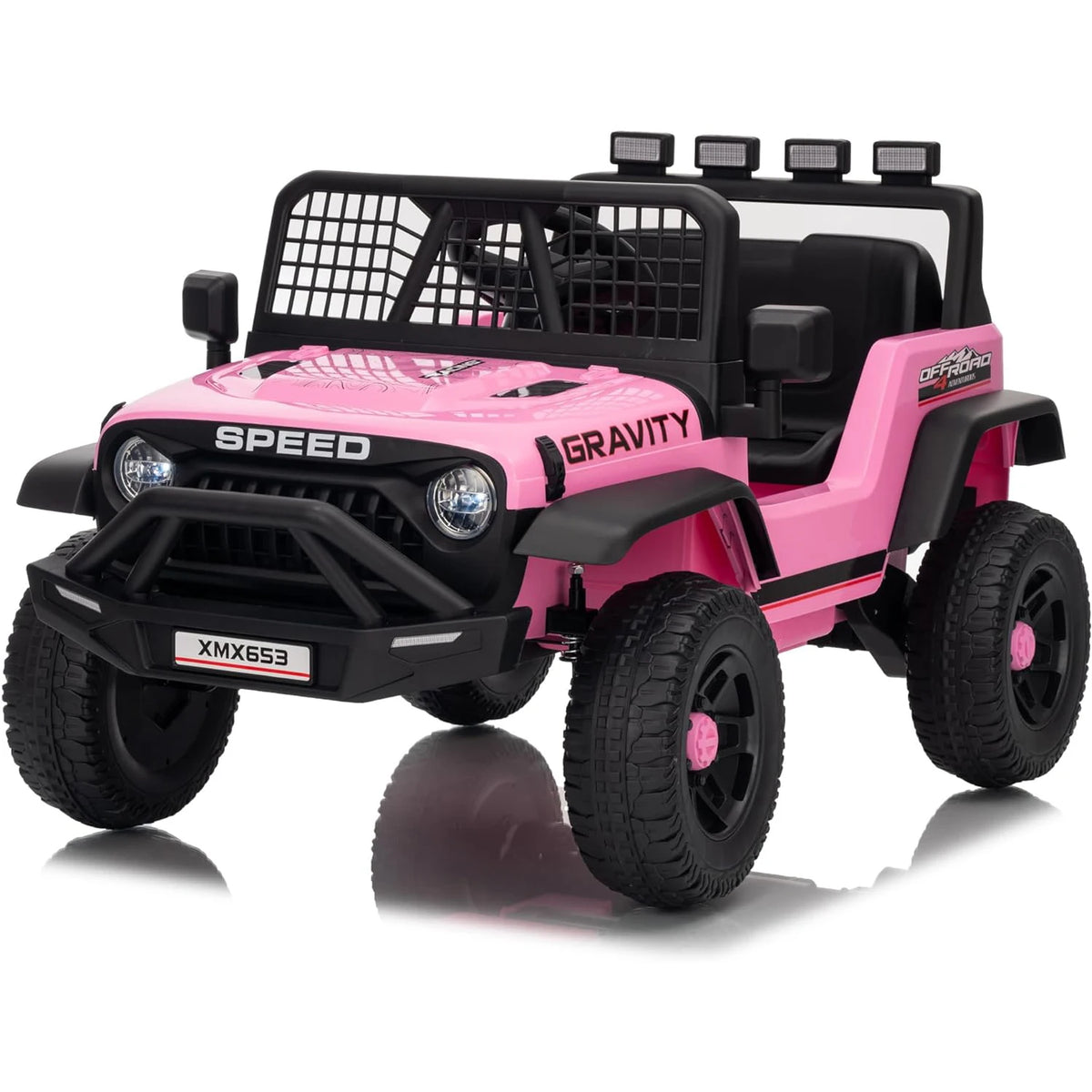 HiMiss Kids Electric Ride On Truck With Parent Remote Control