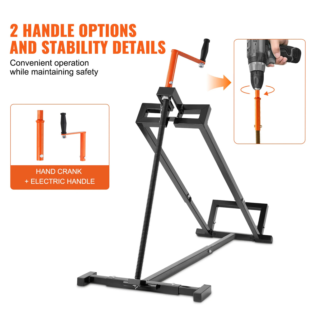SucceBuy Hydraulic Lawn Mower Lift With Threaded Jack