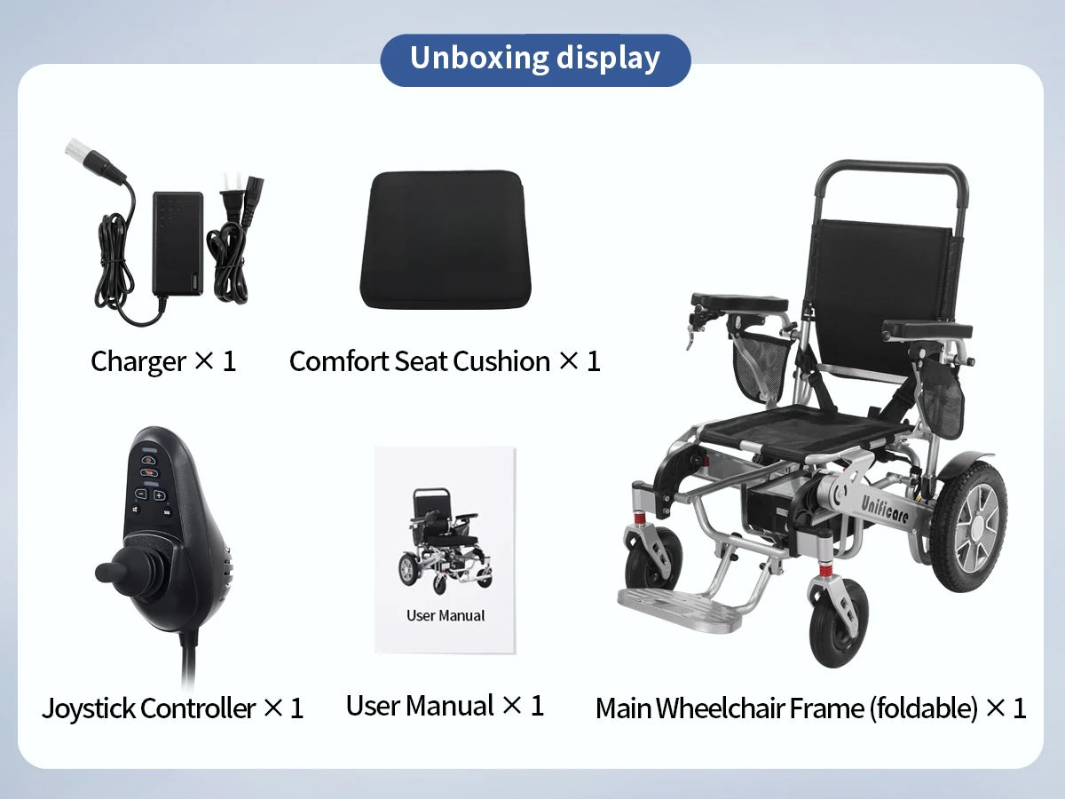 Unificare 4 Wheel Electric Mobility Scooter For Seniors And Adults