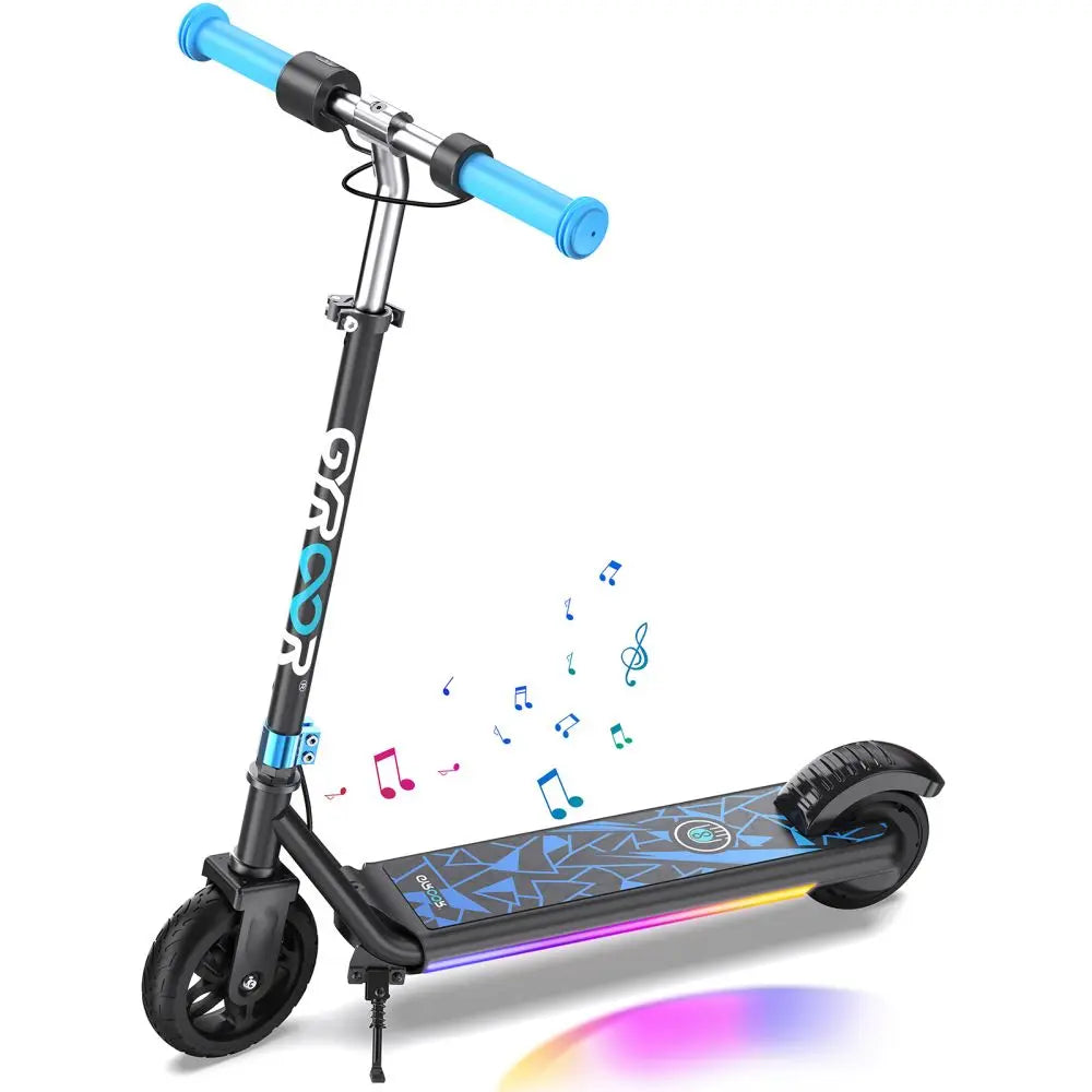 Gyroor H30Max Kids Electric Scooter With Led Display Dual Brake