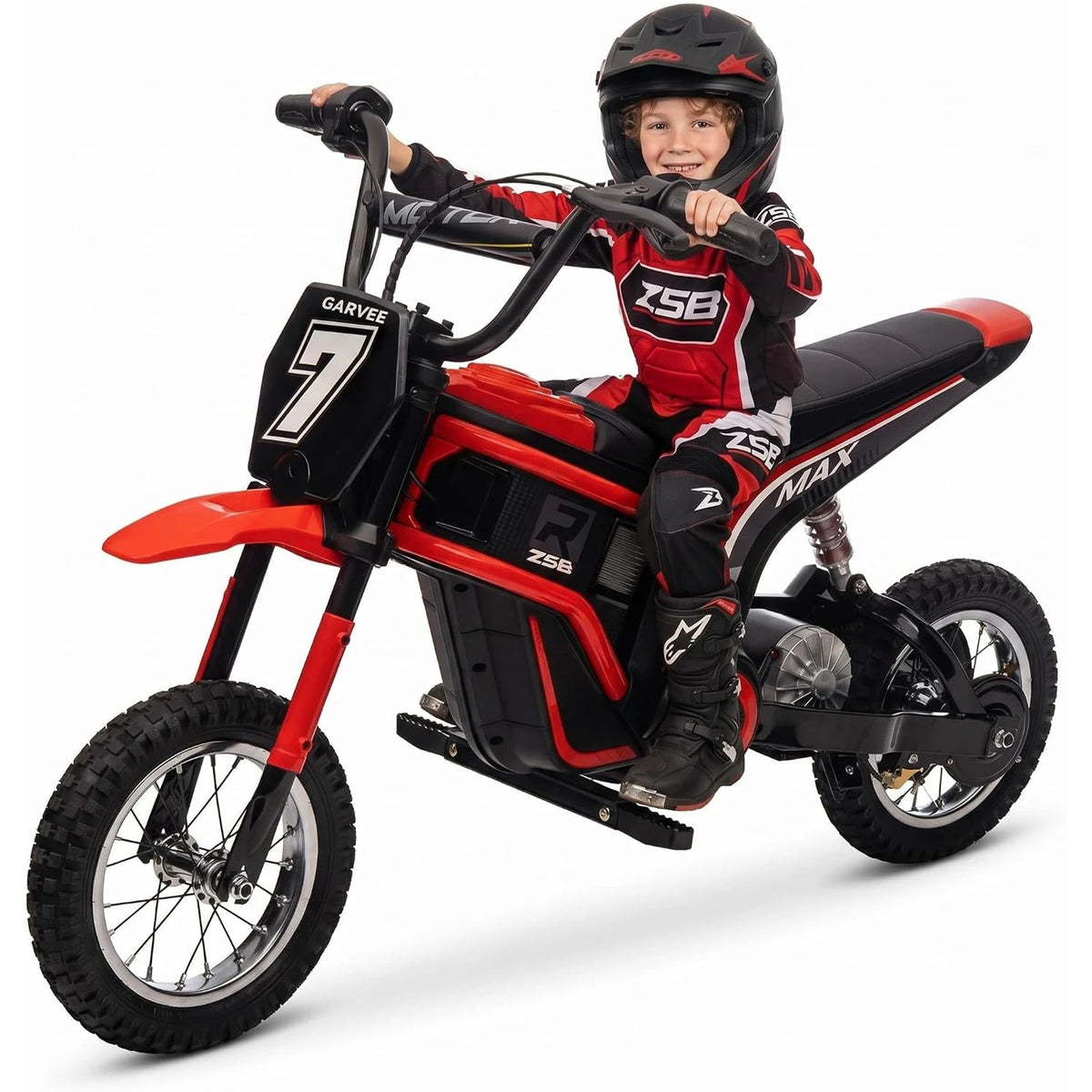 HiMiss Kids Electric Dirt Bike Outdoor Adventure Ride