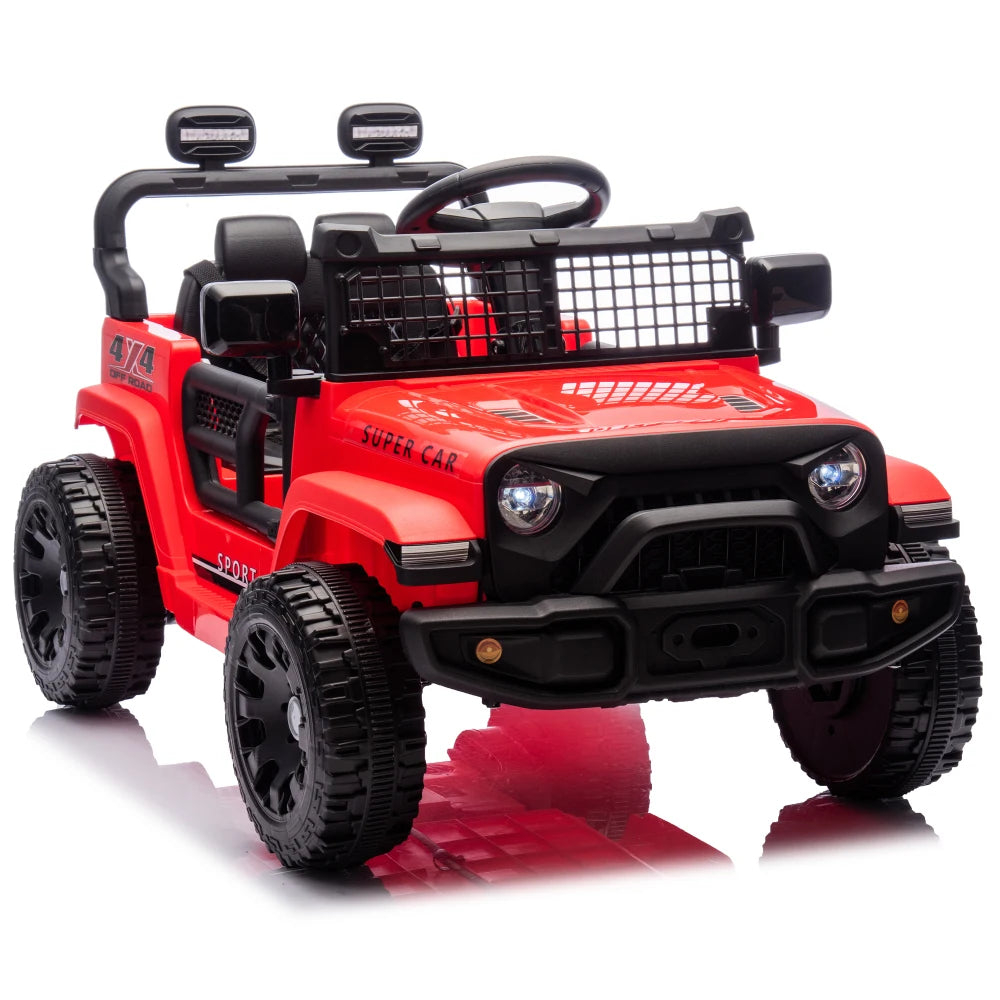 Kids Electric Ride On Car With Parent Control Bluetooth Audio