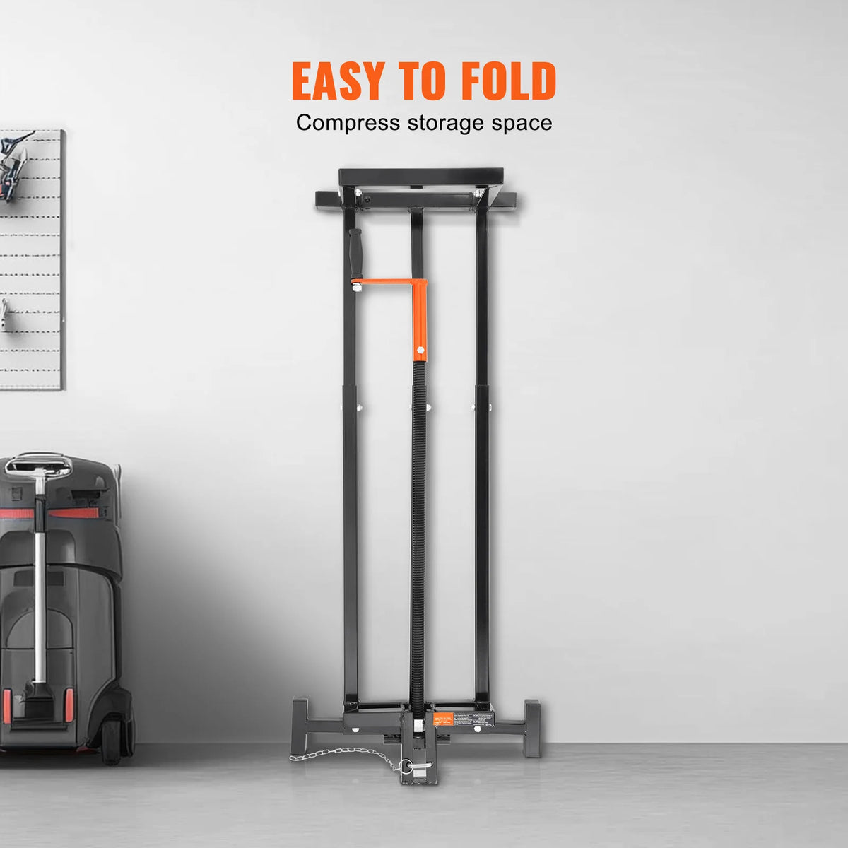 SucceBuy Hydraulic Lawn Mower Lift With Threaded Jack