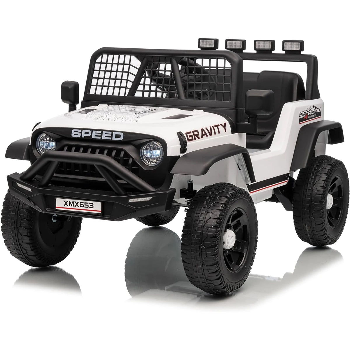 HiMiss Kids Electric Ride On Truck With Parent Remote Control