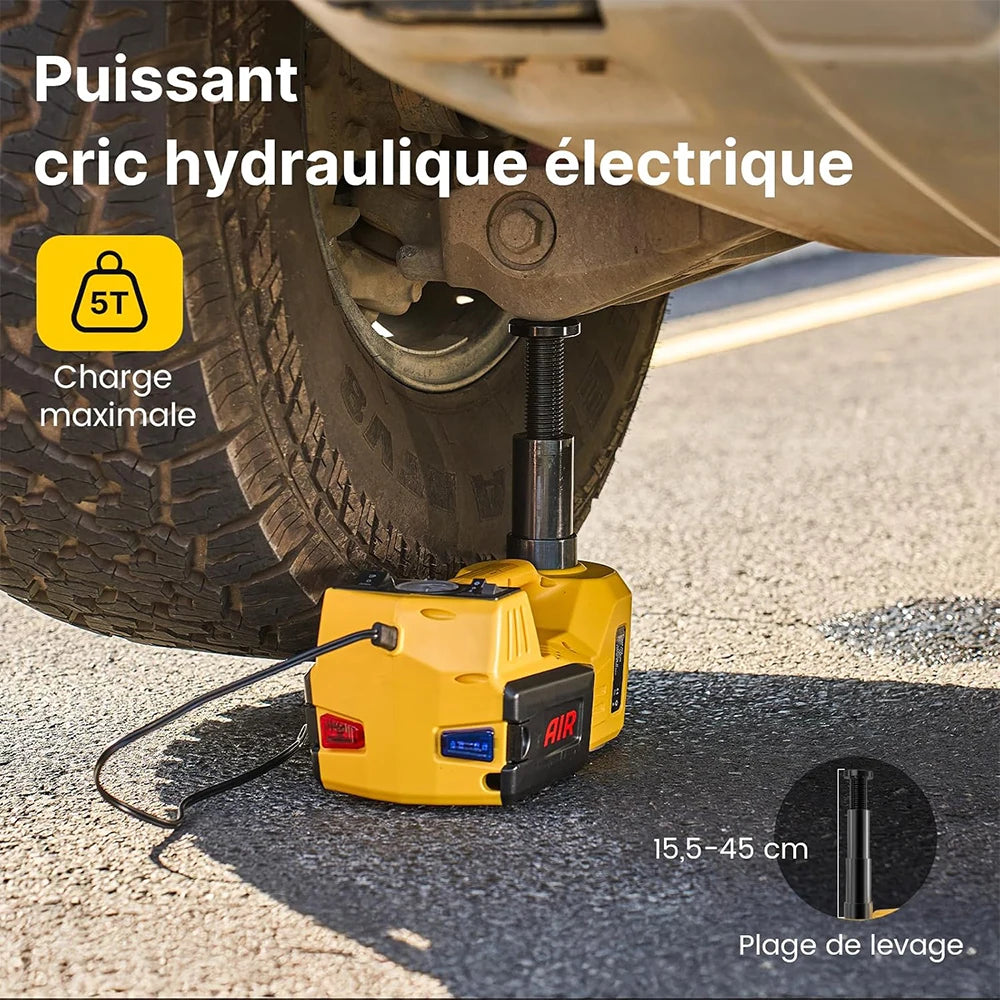 Taskstar Electric Hydraulic Car Jack With Built In Inflator