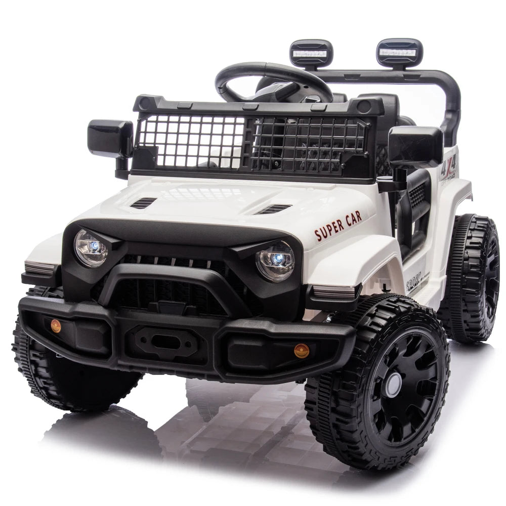 Kids Electric Ride On Car With Parent Control Bluetooth Audio