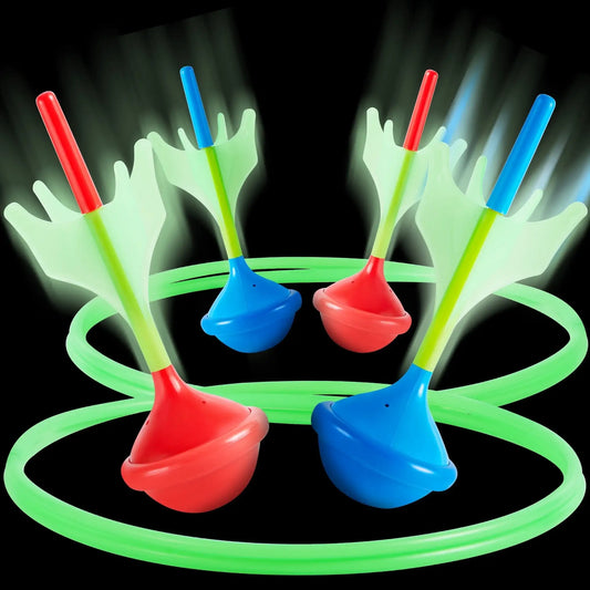 Joyfy Glow In The Dark Lawn Darts Family Outdoor Game