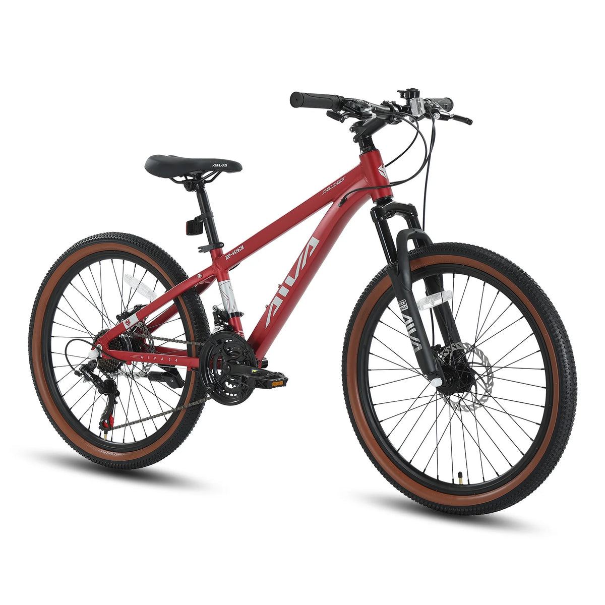 21 Speed Aluminum Hardtail Mountain Bike With Dual Disc Brakes