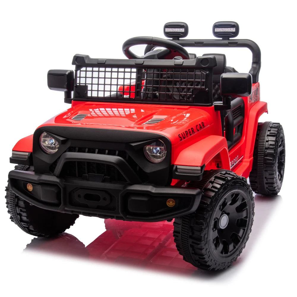 Kids Electric Ride On Car With Parent Control Bluetooth Audio