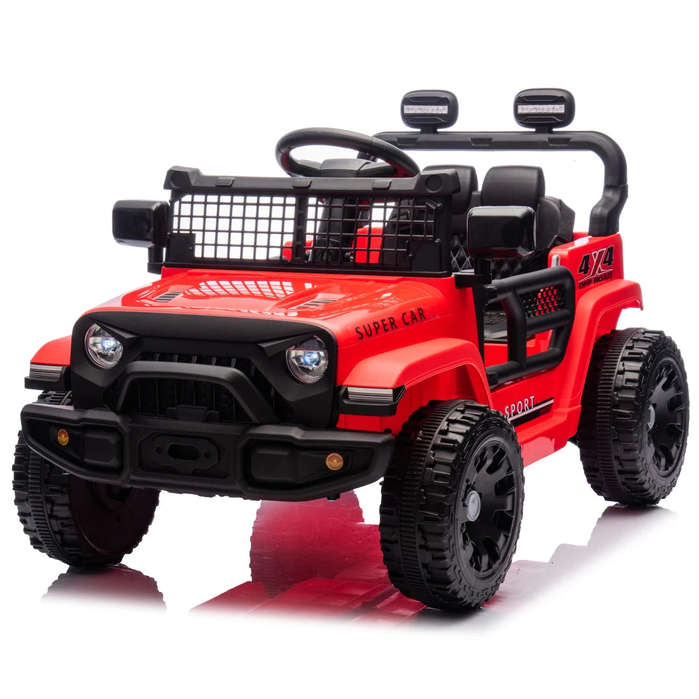 Kids Electric Ride On Car With Parent Control Bluetooth Audio