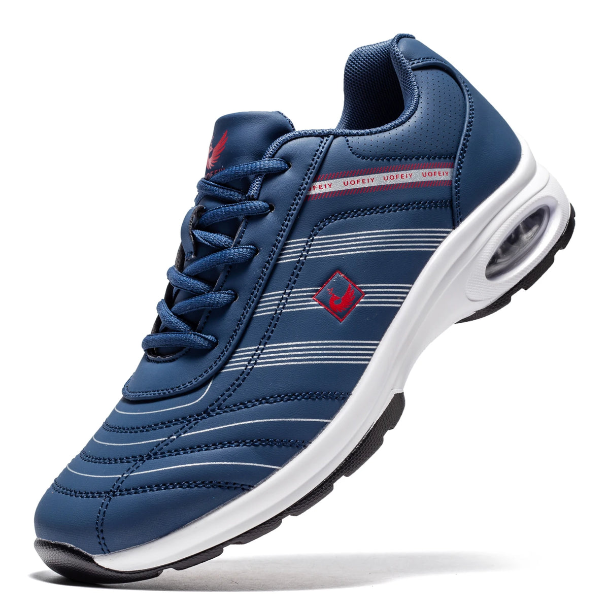 Breathable Spikeless Golf Shoes For Men With Air Cushion Support