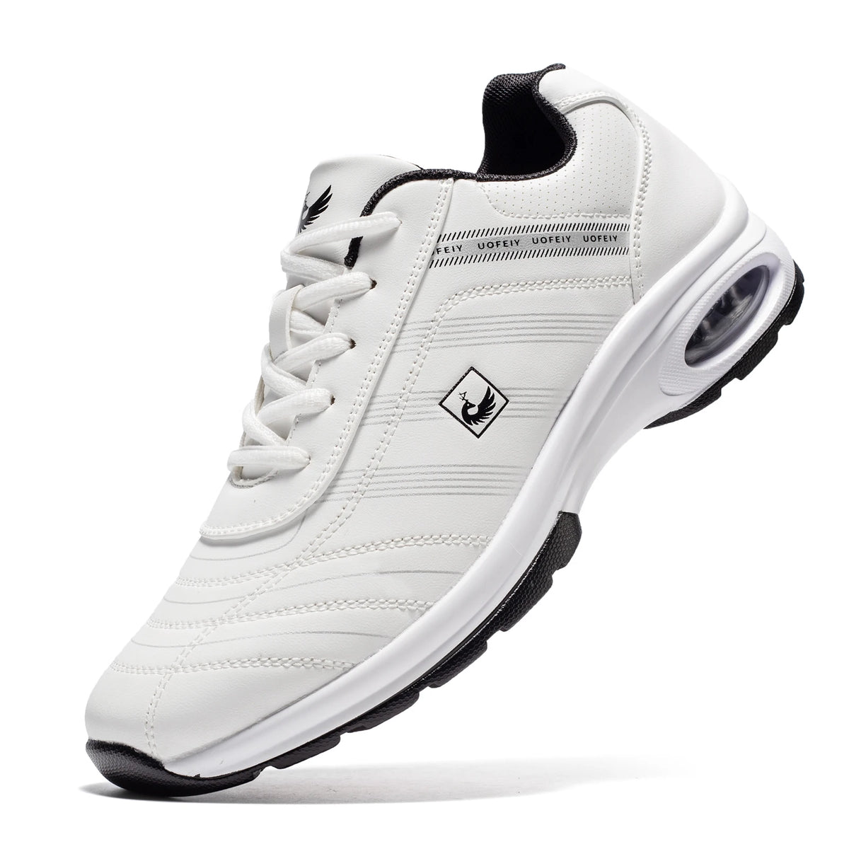 Breathable Spikeless Golf Shoes For Men With Air Cushion Support