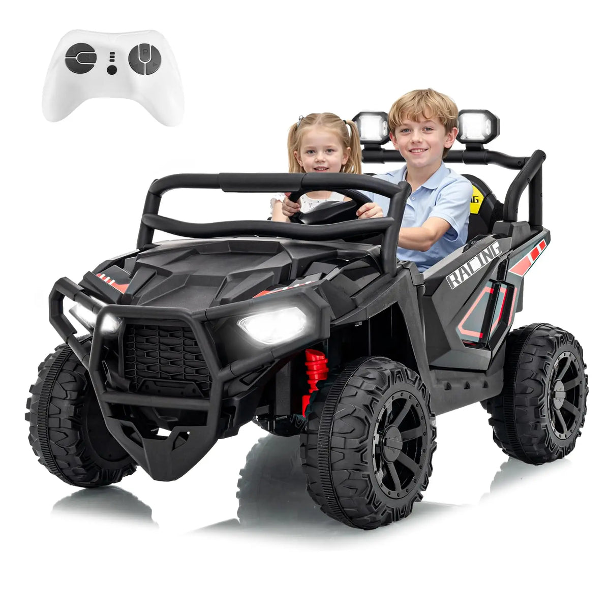 HiMISS 24V Kids Ride On UTV Truck With Remote Control
