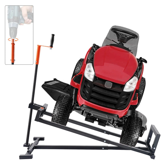SucceBuy Hydraulic Lawn Mower Lift With Threaded Jack