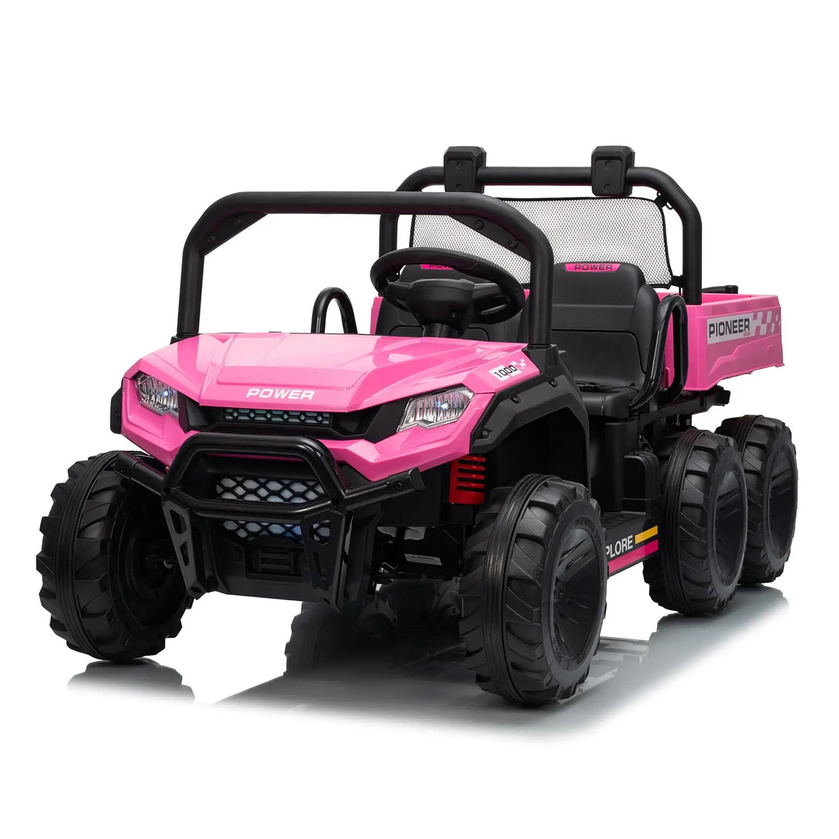 Kids 24V 4WD Electric Ride On Truck With Parental Remote