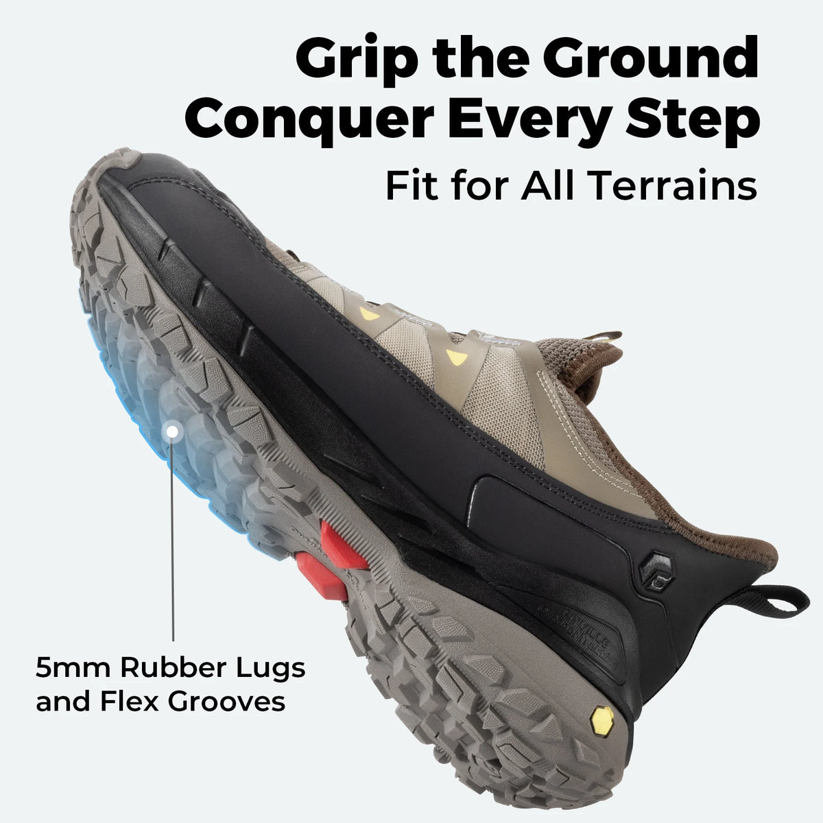 Fittington Men Wide Slip On Walking Shoes With Arch Support