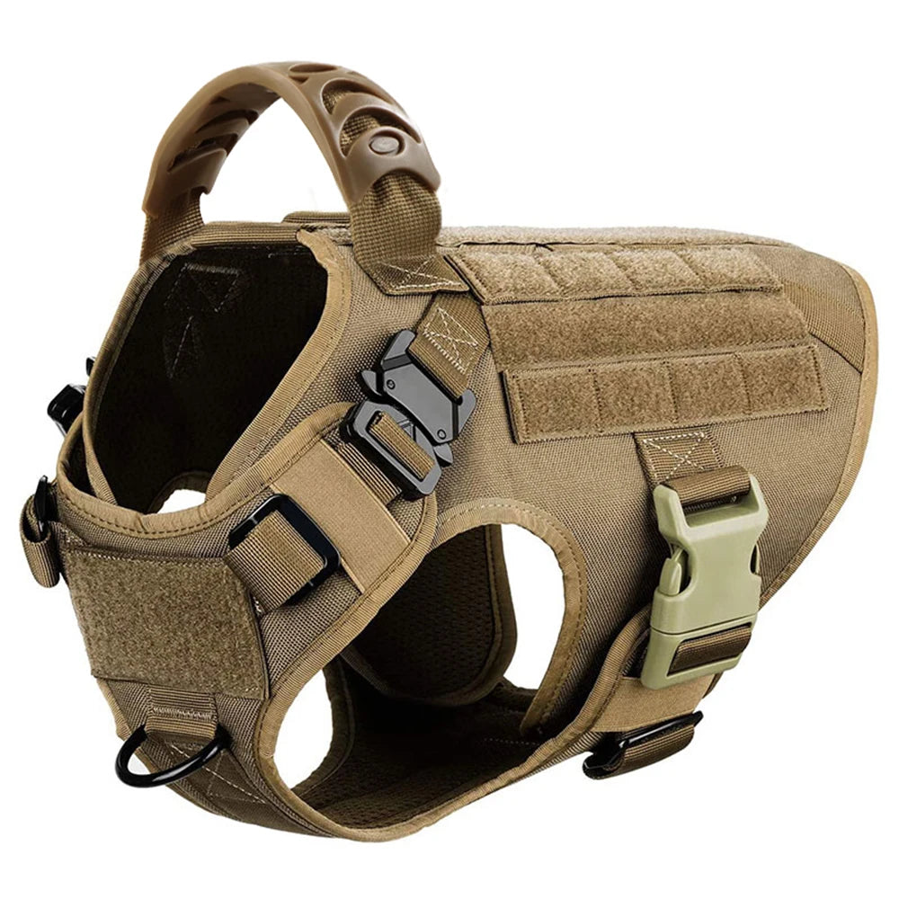 Petravel Padded Nylon Dog Harness And Leash Training Vest Set