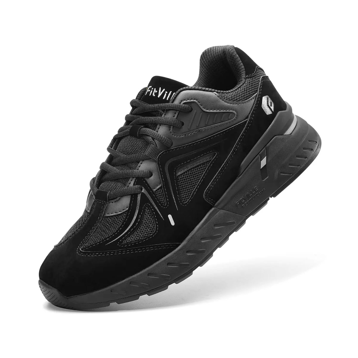 Fitville Men's Lightweight Walking Shoes With Arch Support