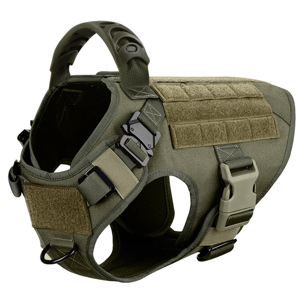 Petravel Padded Nylon Dog Harness And Leash Training Vest Set