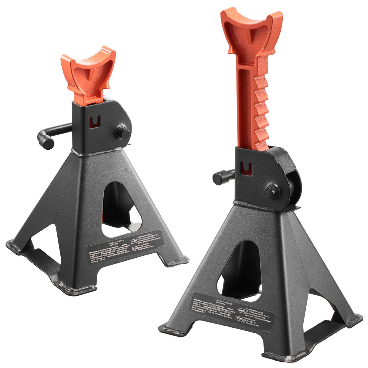 Succebuy Heavy Duty Auto Jack Stands High Capacity Automatic Locking