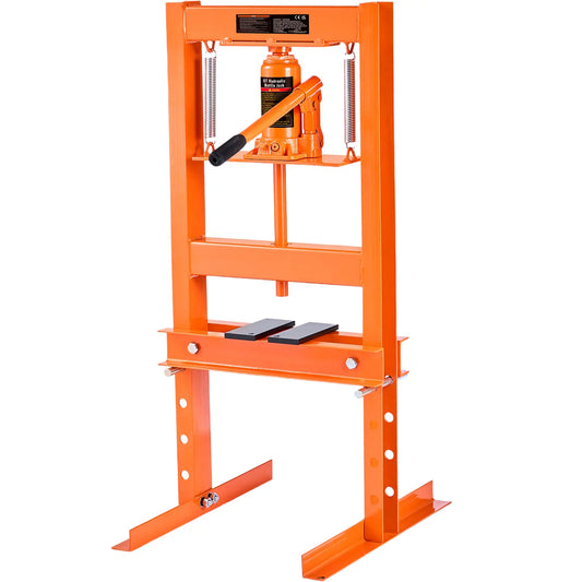SucceBuy H Frame Hydraulic Shop Press For Garage And Workshop