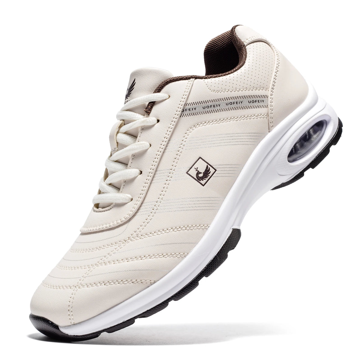 Breathable Spikeless Golf Shoes For Men With Air Cushion Support
