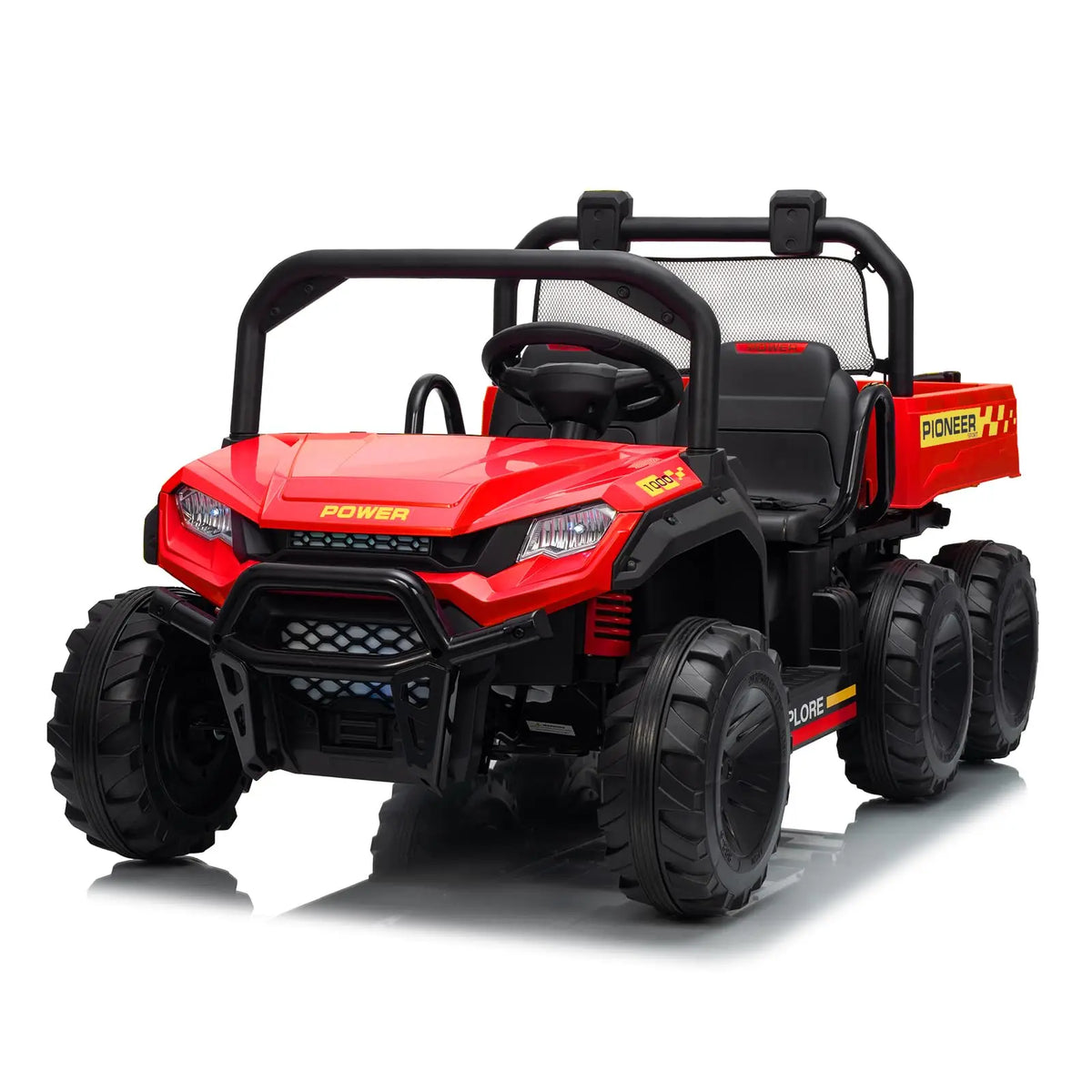 Kids 24V 4WD Electric Ride On Truck With Parental Remote