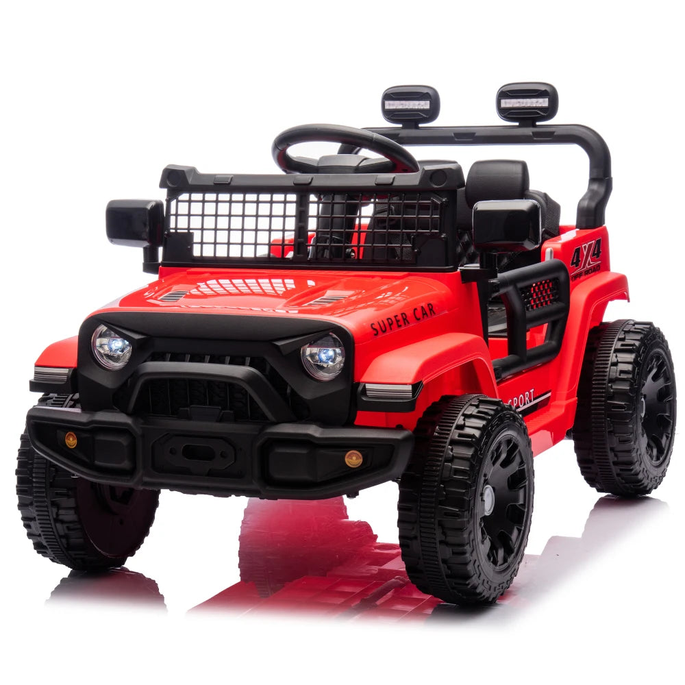 Kids Electric Ride On Car With Parent Control Bluetooth Audio