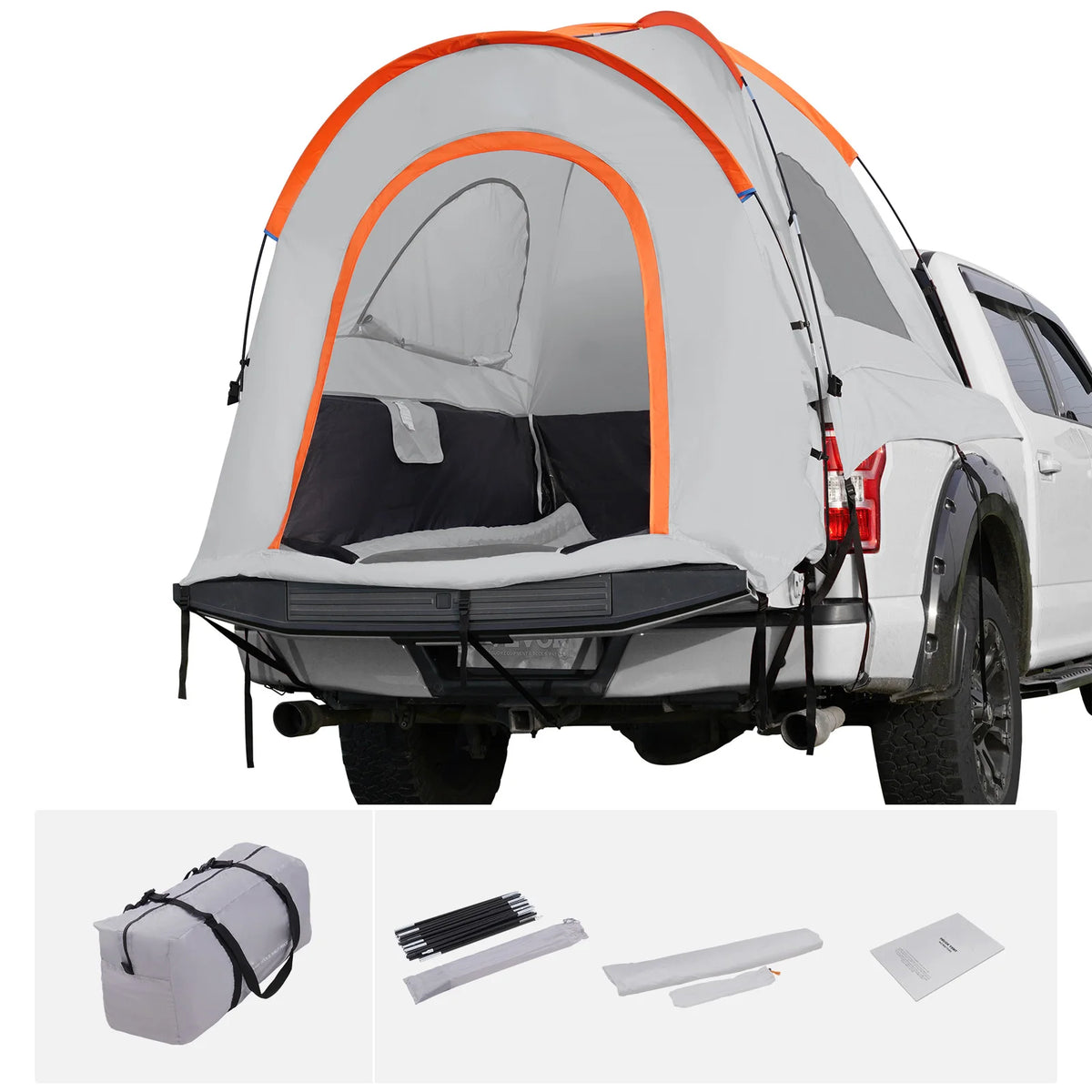 VevoR SUV Rear Camping Tent Double Layer Polyester Design