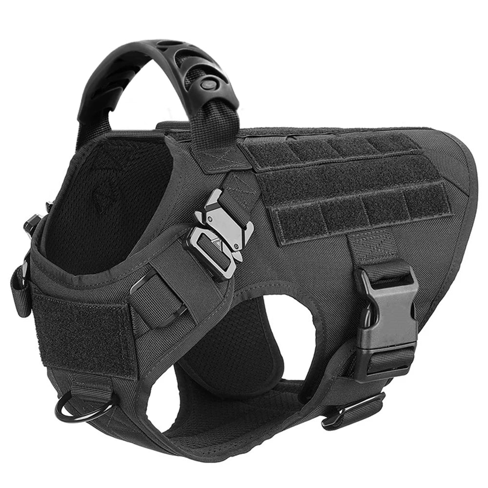 Petravel Padded Nylon Dog Harness And Leash Training Vest Set