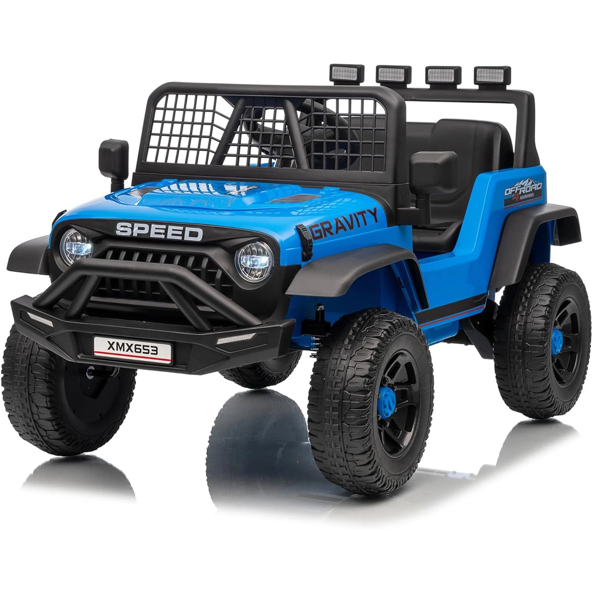 HiMiss Kids Electric Ride On Truck With Parent Remote Control