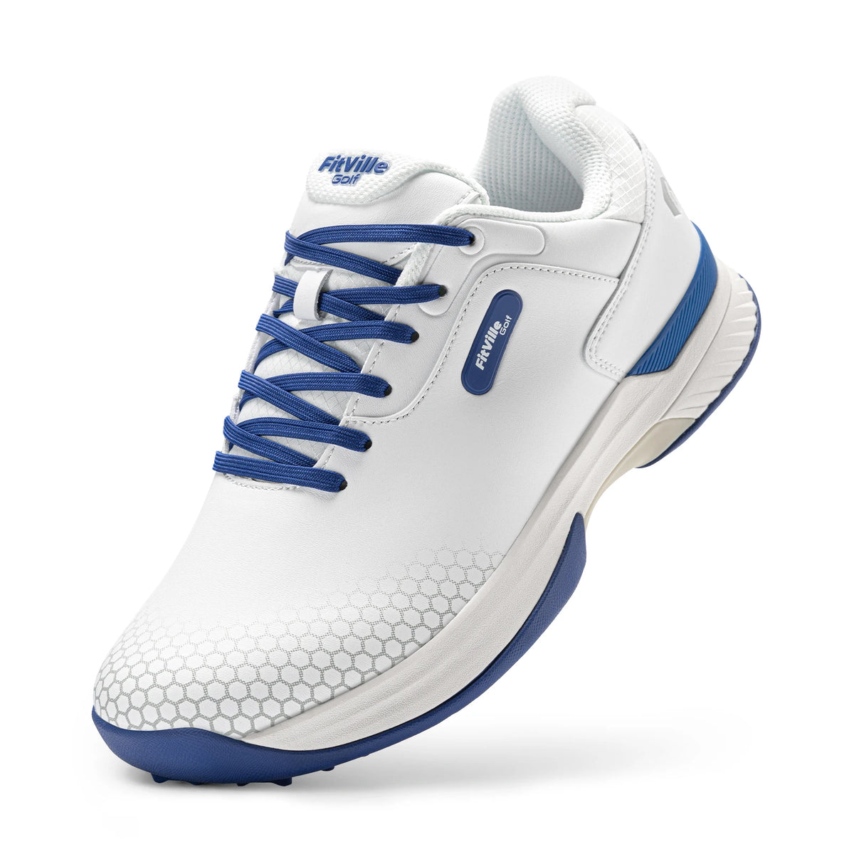 Fitville Men Wide Golf Shoes Lightweight Comfortable Athletic Sneakers