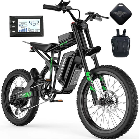 Nachbike R3 60V Electric Dirt Bike 50MPH All Terrain