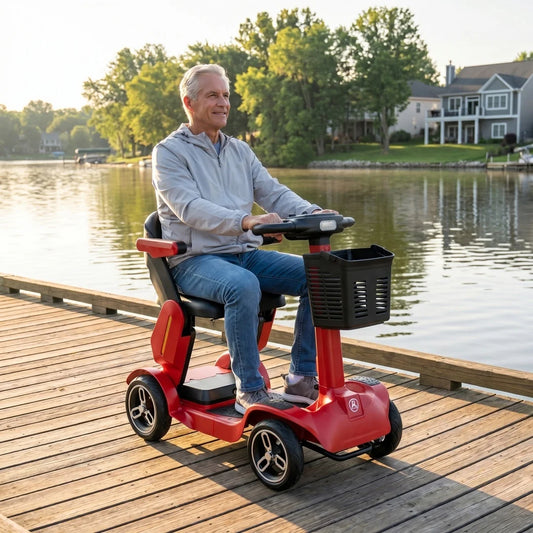 Unificare Foldable Mobility Scooter 500W Motor 36V Battery