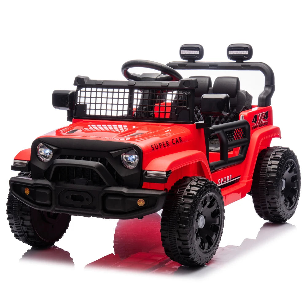 Kids Electric Ride On Car With Parent Control Bluetooth Audio