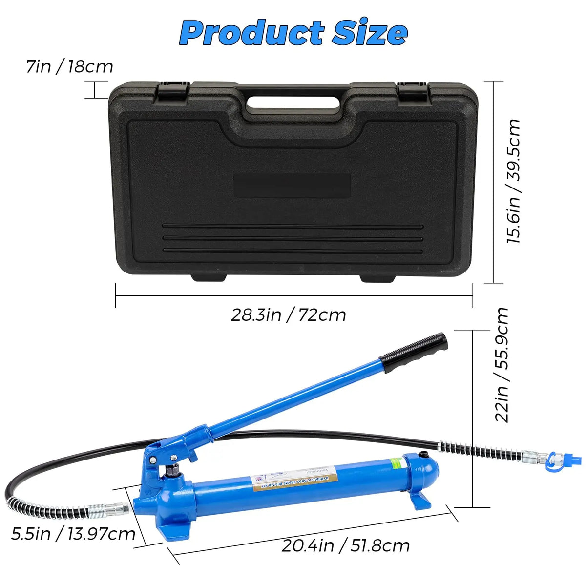 HobbyLane Hydraulic Porta Power Kit Auto Body Frame Repair