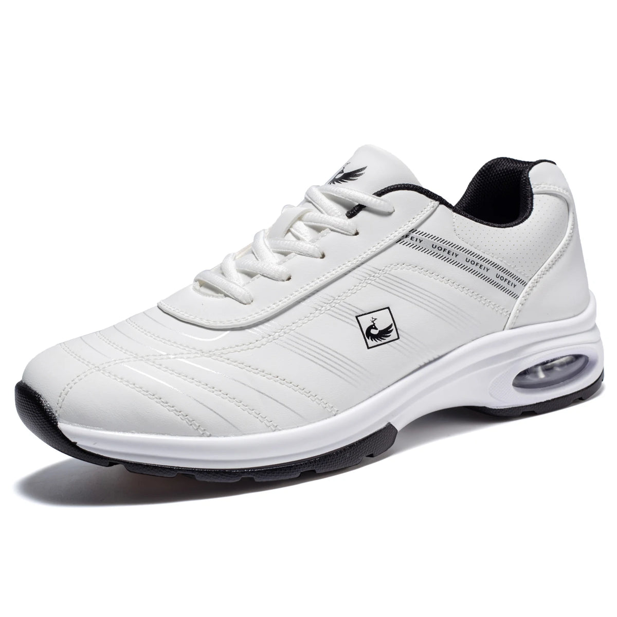Breathable Spikeless Golf Shoes For Men With Air Cushion Support