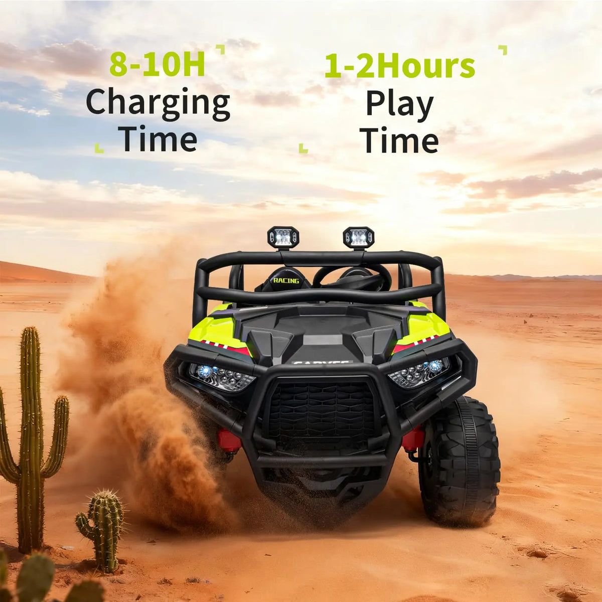 HiMISS 24V Kids Ride On UTV Truck With Remote Control